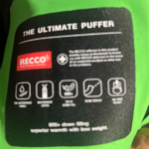 Water Repellent Puffer Coat Ski - Picture 6 of 7